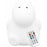 Lumipets LED Hippo Night Light with Remote