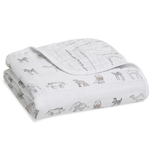 Aden + Anais Muslin Blanket 112x112cm - Animal Parade