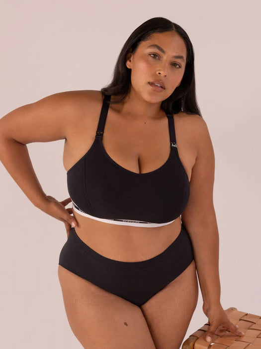 Bravado High-Rise Seamless Panty - Black