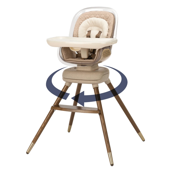 Maxi Cosi Kiskadee 360 Rotating High Chair - Natural Heritage