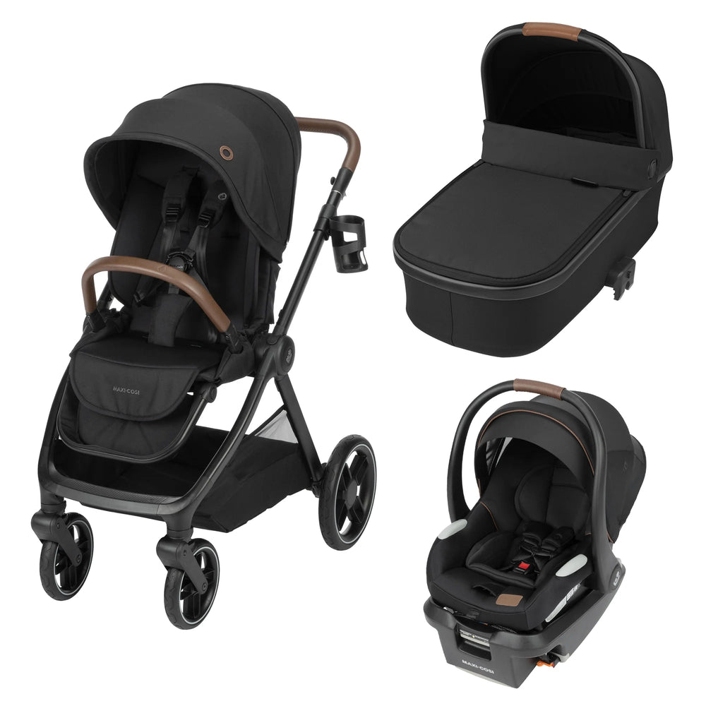 Maxi Cosi Oxford Travel System + Oria Bassinet Bundle