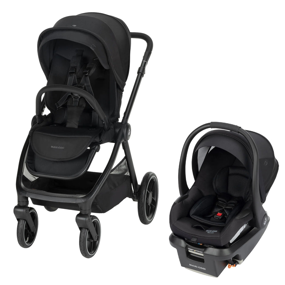 Maxi Cosi Oxford Mico Luxe+ Bundle - Twillic Black