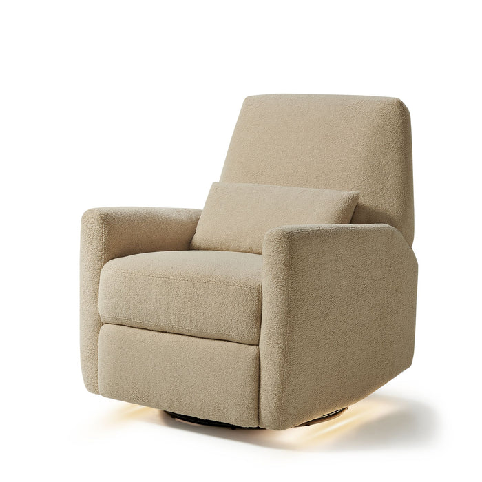 Maxi Cosi Ansel Swivel Glider and Power Recliner with Night Light - Linen