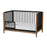 Little Seeds Toddler Guardrail (Spindle) Laurel Collection - Black
