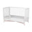 Little Seeds Toddler Guardrail (Spindle) Pala Collection - White