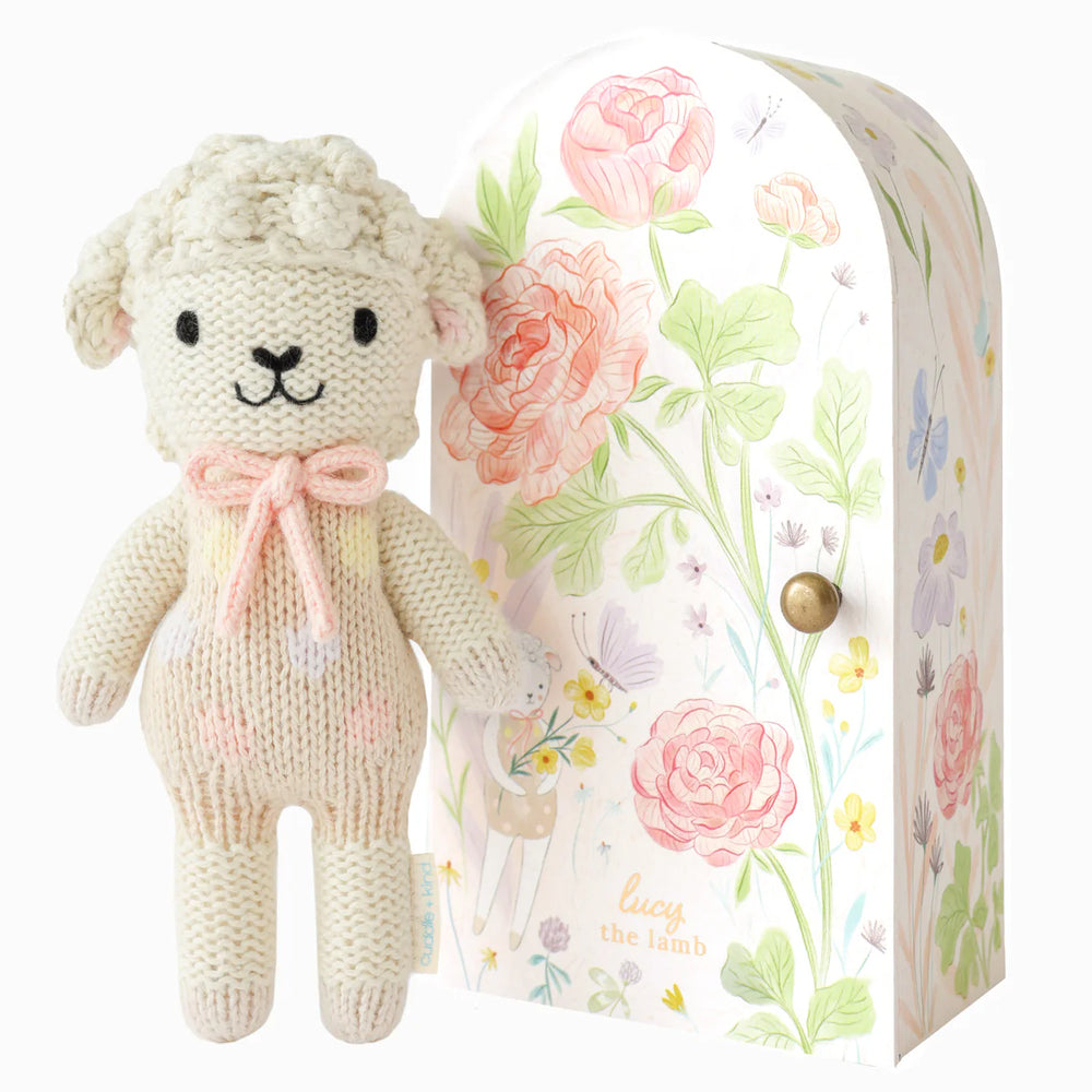 Cuddle+Kind Tiny Lucy The Lamb - Pastel