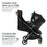 Maxi Cosi Eva Compact Stroller - Designer Black
