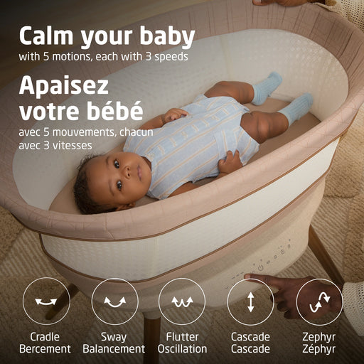 Maxi Cosi Starling Bassinet - Natural Heritage