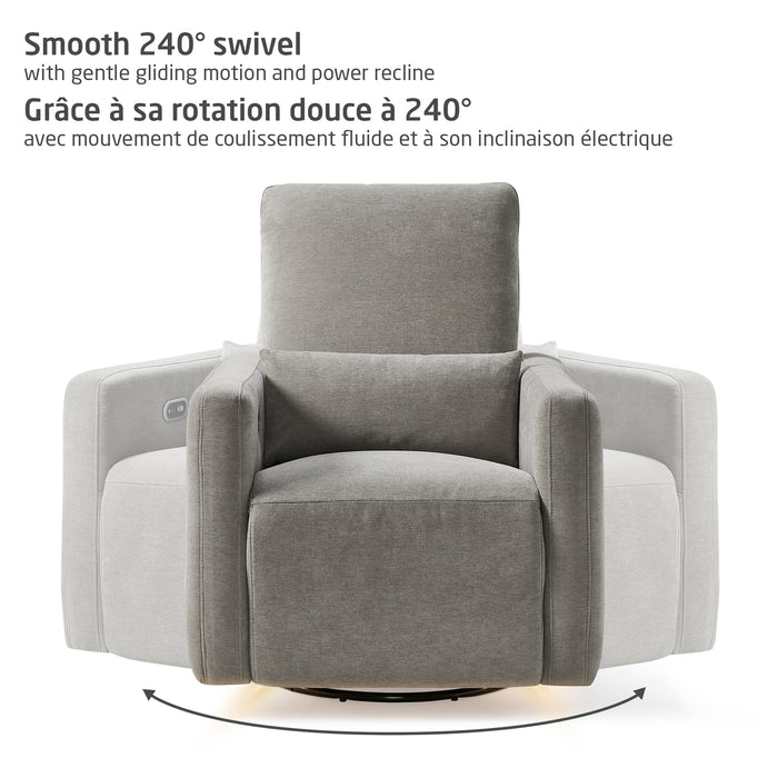 Maxi Cosi Dorian Channel Power Recliner - Crew Ash