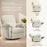 Little Seeds Bellamy Power Glider Recliner - Oyster