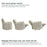 Maxi Cosi Dorian Channel Power Recliner - Crew Fog
