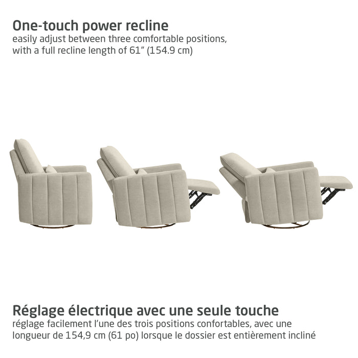 Maxi Cosi Dorian Channel Power Recliner - Crew Fog