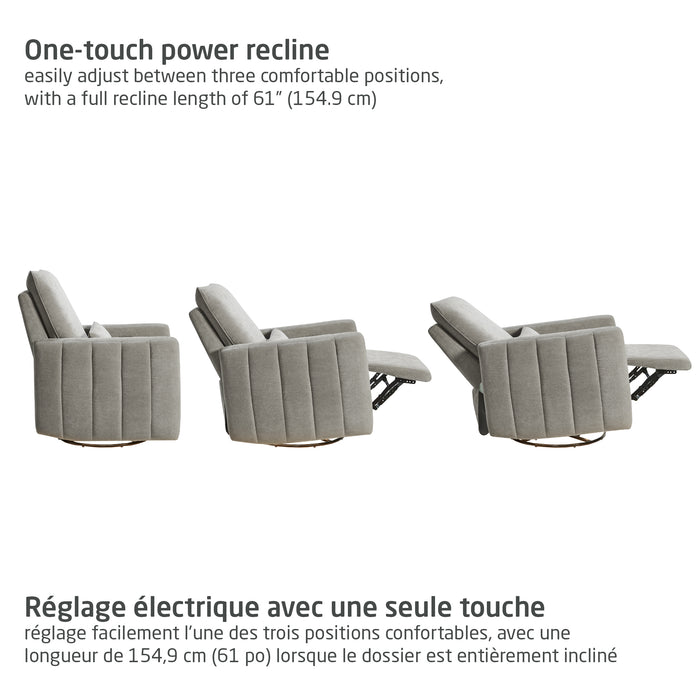 Maxi Cosi Dorian Channel Power Recliner - Crew Ash