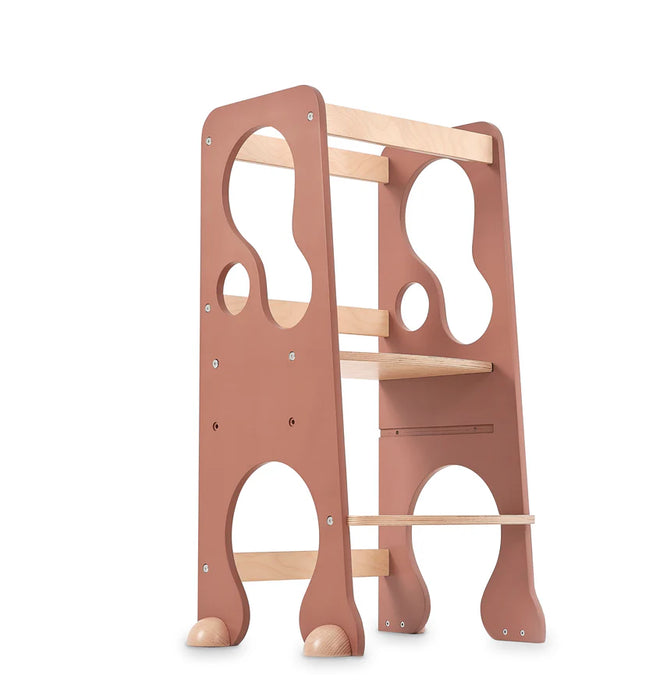 Kinderfeets Pikler Learning Tower - Mocha