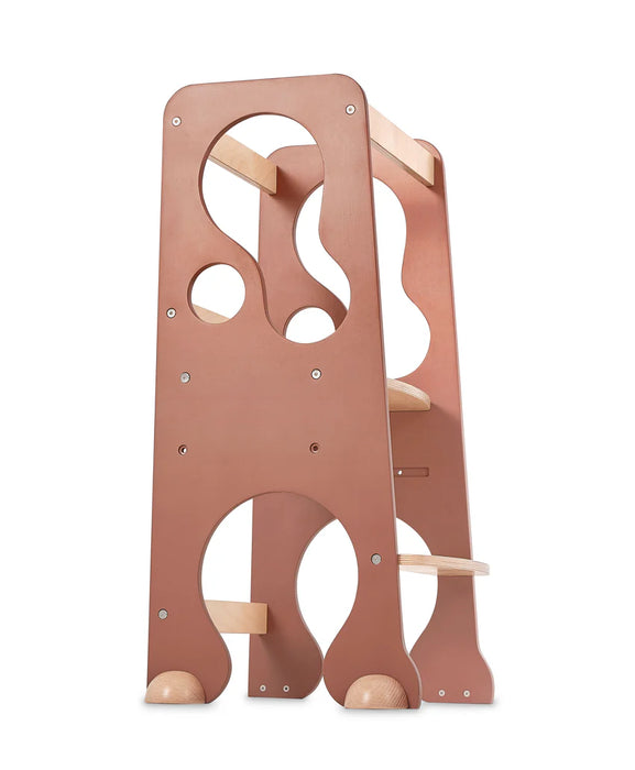 Kinderfeets Pikler Learning Tower - Mocha