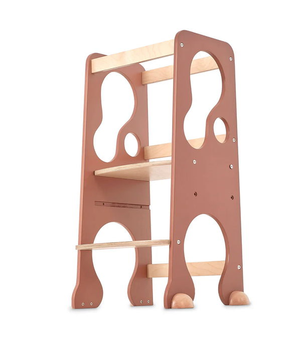 Kinderfeets Pikler Learning Tower - Mocha