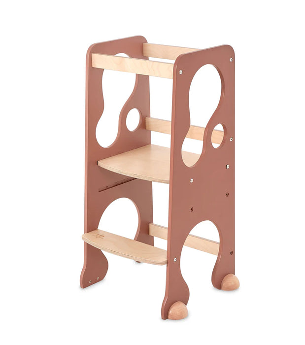 Kinderfeets Pikler Learning Tower - Mocha