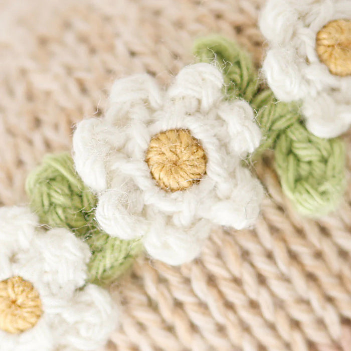 Cuddle+Kind Baby Honey Bear - Ivory Floral