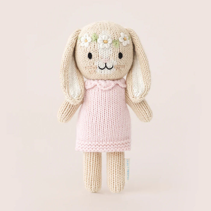 Cuddle+Kind Tiny Hannah The Bunny - Blush