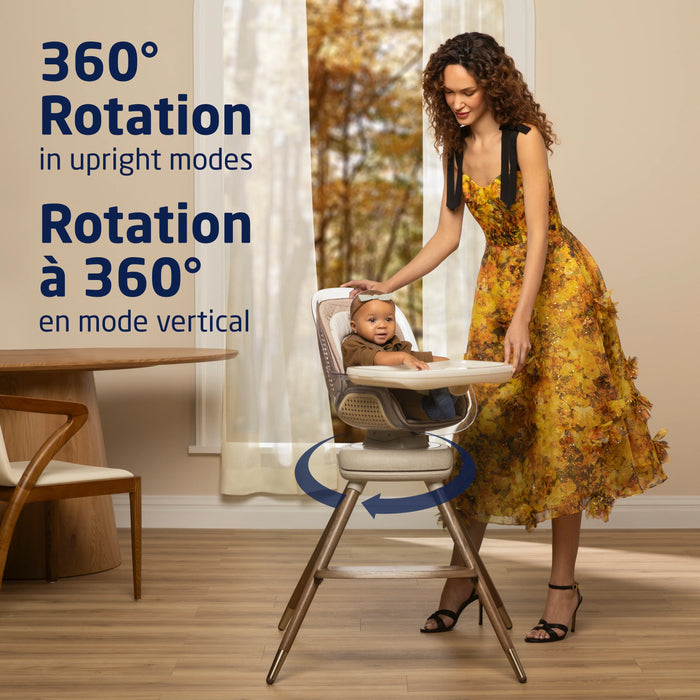 Maxi Cosi Kiskadee 360 Rotating High Chair - Natural Heritage