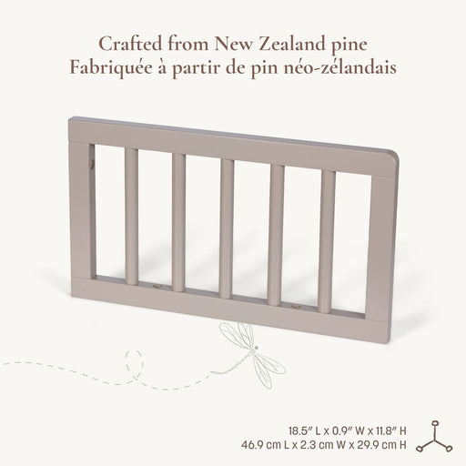 Little Seeds Toddler Guardrail (Spindle) Pala Collection - Taupe
