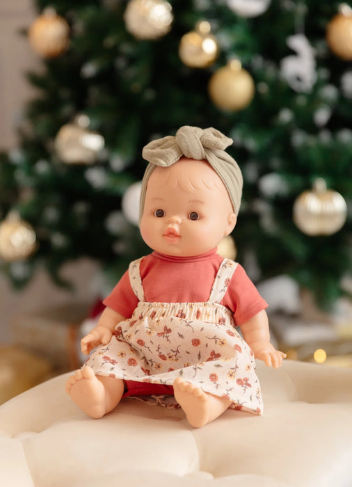 Paola Reina Baby Gordis - Frederica w/ Floral Dress & Headband PR