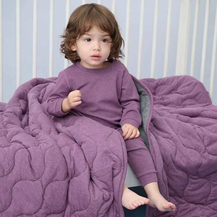 Nest Designs Winter Blanket - Purple Gumdrop M