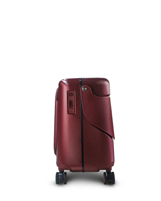 MiaMily Luggage Carry On Plus - Burgundy Red