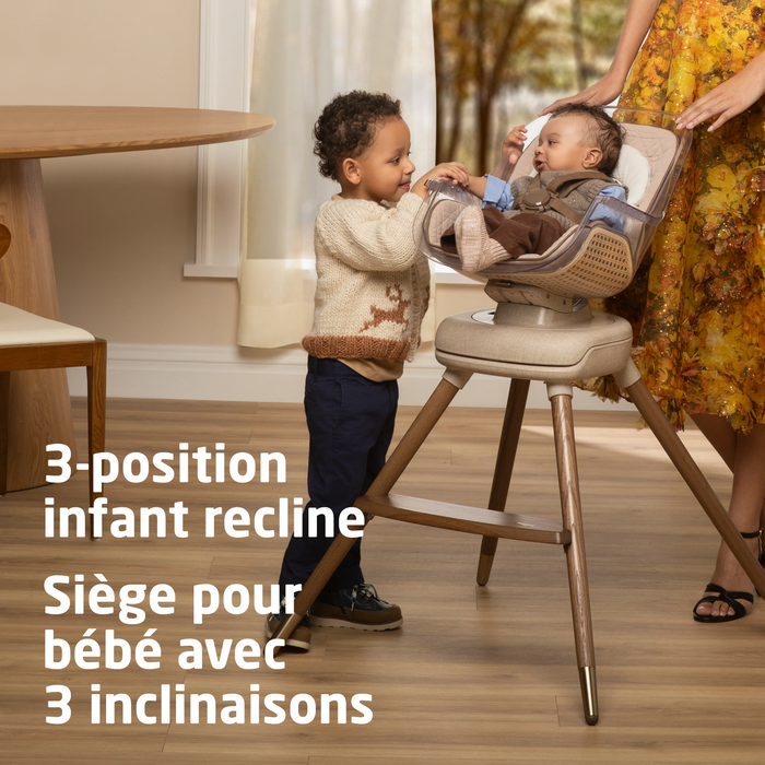 Maxi Cosi Kiskadee 360 Rotating High Chair - Onyx Heritage