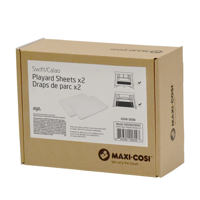 Maxi Cosi Swift/Calao Playard Sheet 2pcs