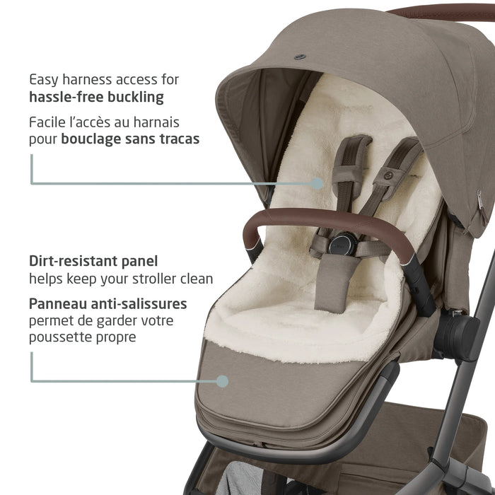 Maxi Cosi 2-In-1 Footmuff - Twilic Truffle