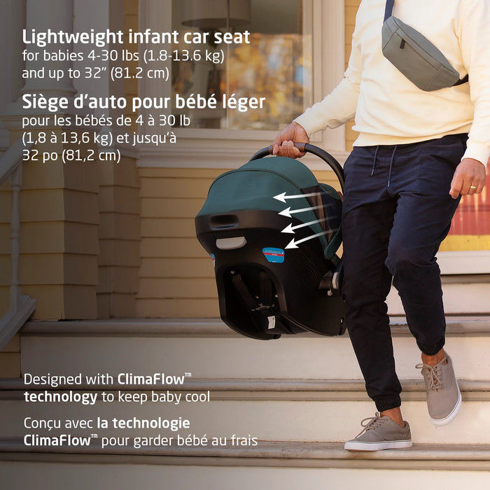 Maxi Cosi Oxford Travel System + Oria Bassinet Bundle