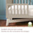 Little Seeds Toddler Guardrail (Spindle) Pala Collection - Taupe