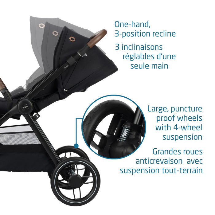 Maxi Cosi Oxford Stroller - Twillic Black