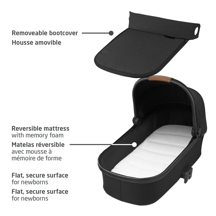 Maxi Cosi Oxford Travel System + Oria Bassinet Bundle