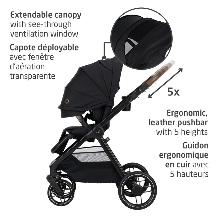 Maxi Cosi Oxford Mico Luxe+ Bundle - Twillic Truffle