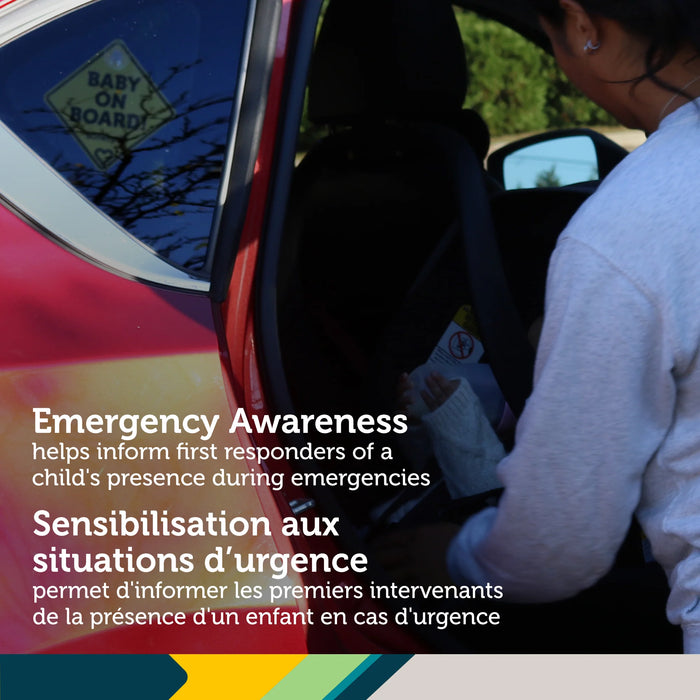 Safety 1st Bilingual Baby On Board Sign