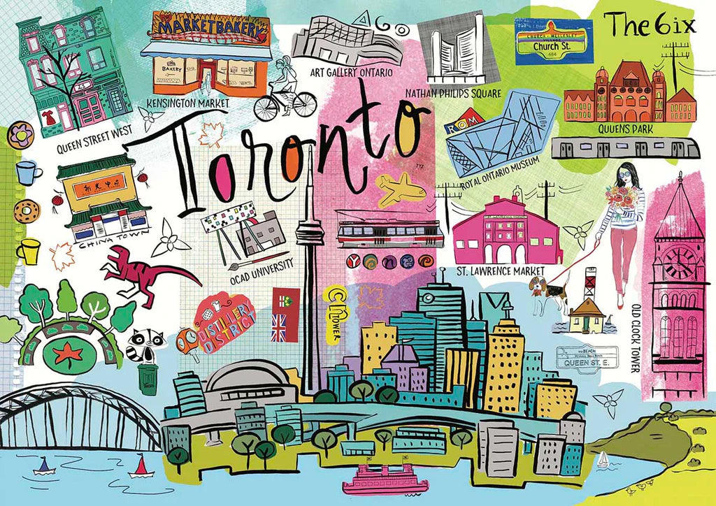 Trefl Puzzle 1000pcs - Toronto