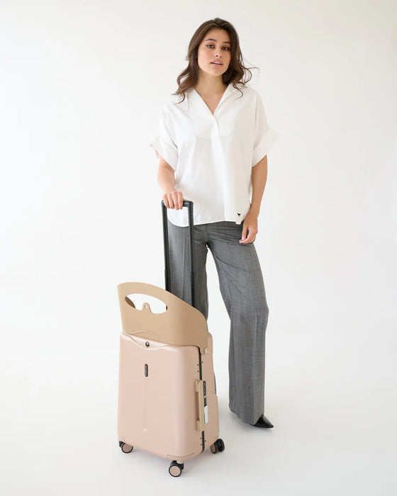 MiaMily Carry On Luggage - Champagne Gold