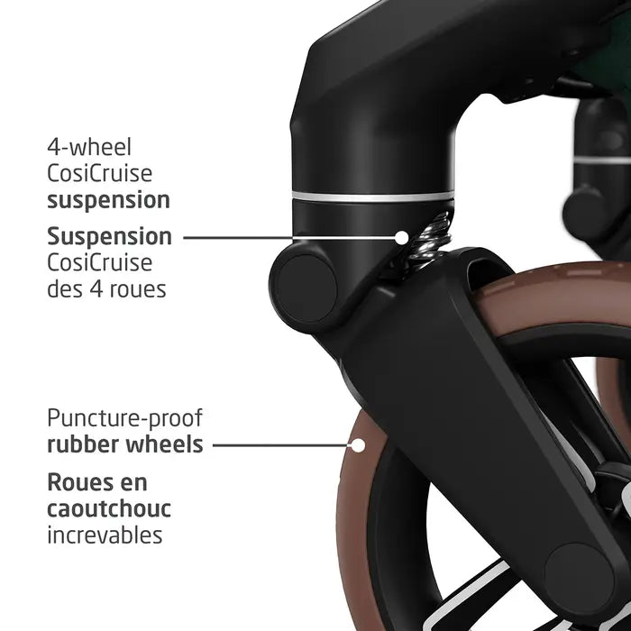 Maxi Cosi Fame Stroller - Twillic Black