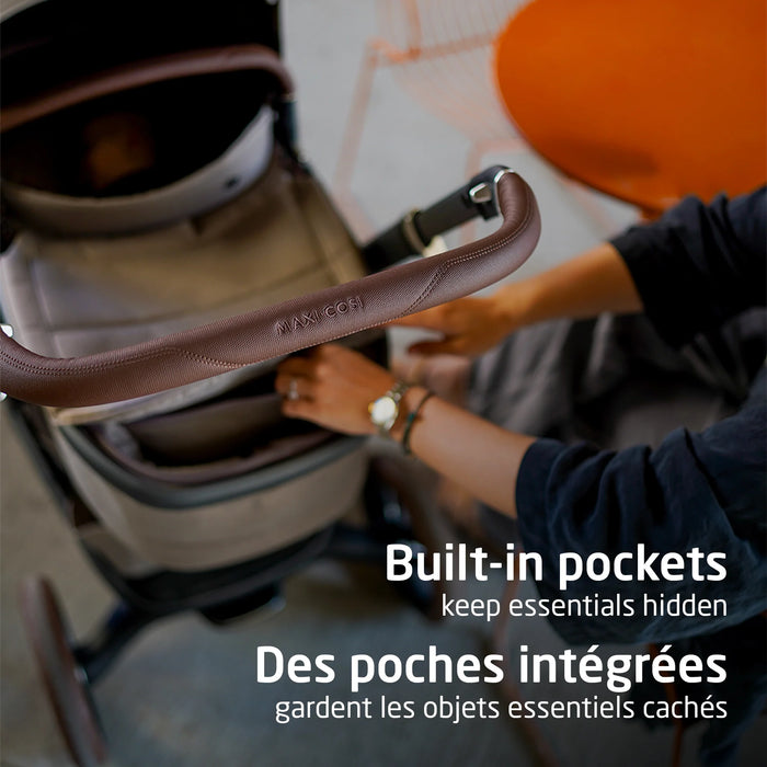 Maxi Cosi Fame Carry Cot - Twillic Truffle