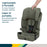 Safety 1st 3-in-1 Harness Booster Car Seat - Mineral Green