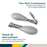 Safety 1st Foldup Nail Clippers 2pack