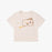 Petite Revery Short Sleeve Velcro Tee - Nimbus Cloud