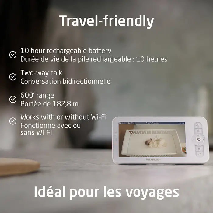 Maxi Cosi See Pro 360 Baby Monitor Parent Unit CryAssist