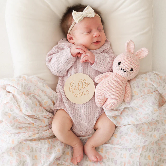 Cuddle+Kind Baby Rabbit - Powder Pink