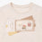 Petite Revery Short Sleeve Velcro Tee - Nimbus Cloud