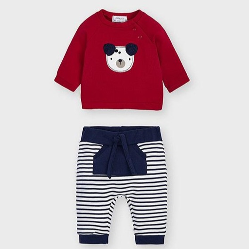 Mayoral Two Piece Set - Red 2639