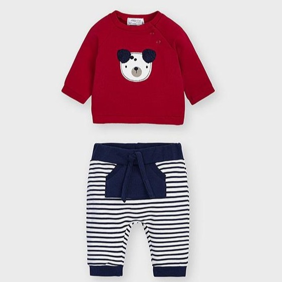 Mayoral Two Piece Set - Red 2639