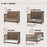 Child Craft Lucas 4-in-1 Crib - Dusty Heather